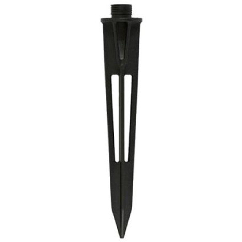 Malibu Sturdy Solid Ground Spike for Pathlight Spotlight Uplight Landscape In-ground Light Parts Metal Replacement Stake Diecast Aluminum Construction