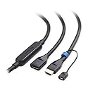 Cable Matters Unidirectional 8K HDMI Extension Cable 6.6 ft / 2m (Male to Female HDMI Extender Cable) with 8K@60Hz, 4K@240Hz and HDR Support for PS5