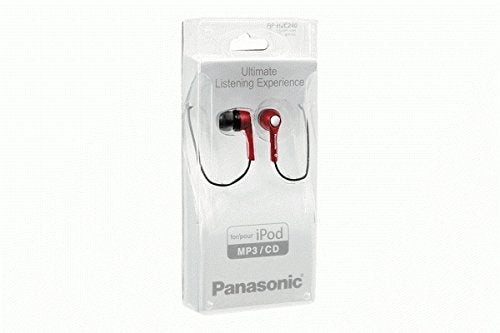 Panasonic Earbud iPod Red