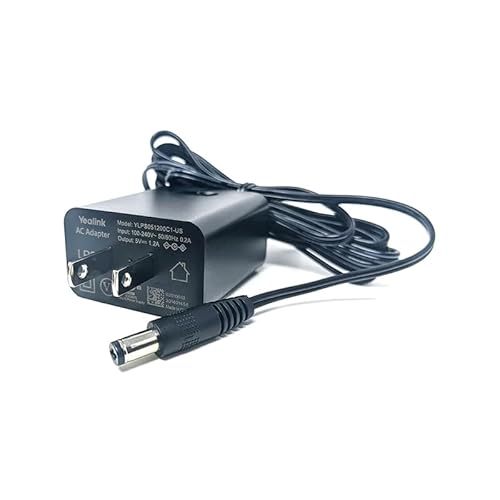 Yealink AC Adapter - 120 V AC, 230 V AC Input - 5 V 1.2A Output PS5V1200US