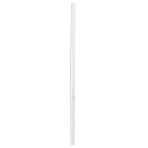 VIVO White Steel Extra Tall 3 Section Monitor Stand Pole 39 inches, Sturdy Center Pole for Monitor Mounts, PT-SD-PL01BW
