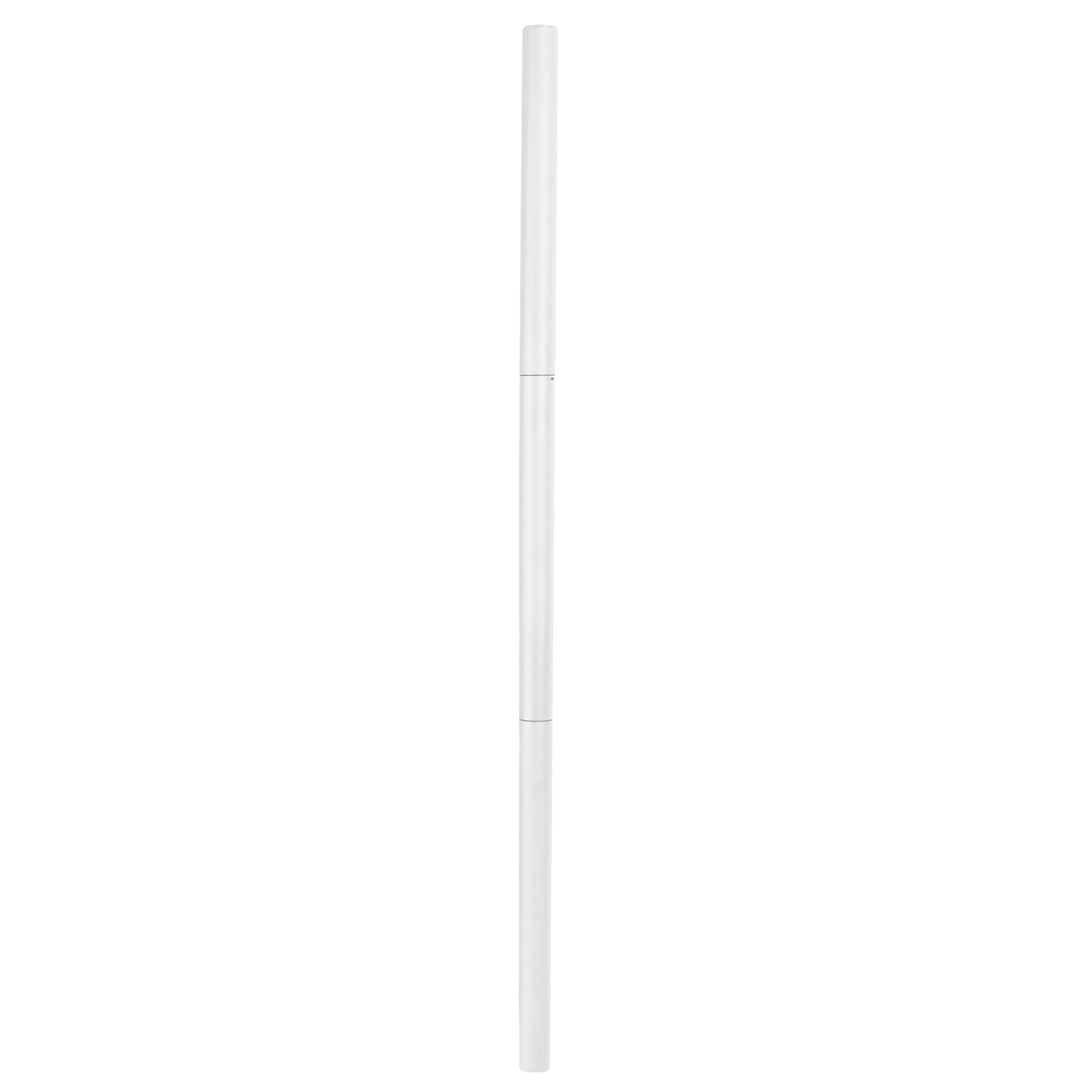 VIVO White Steel Extra Tall 3 Section Monitor Stand Pole 39 inches, Sturdy Center Pole for Monitor Mounts, PT-SD-PL01BW