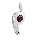 Cellet Retractable Lightning Cable, Charging Cord Compatible with Apple iPhone 14 Pro Max Plus 13 12 11 Xs Xr X mini SE 8 7 6 5 iPad Pro Air Mini…