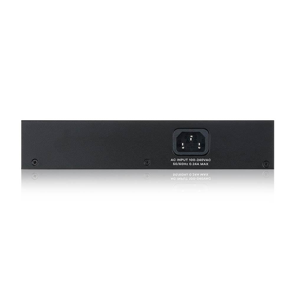 Zyxel 16 Port Ethernet Switch | Smart Managed Gigabit Network Switch | 16x GbE RJ-45 Ports | 32 Gbps Switching Capacity | Wall or Rack Mount, Mounting