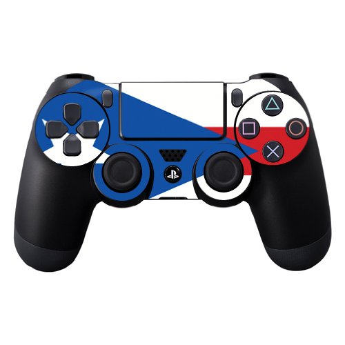 MightySkins Skin Compatible with Sony PS4 Controller - Puerto Rican Flag | Protective, Durable, and Unique Vinyl Decal wrap Cover | Easy to Apply