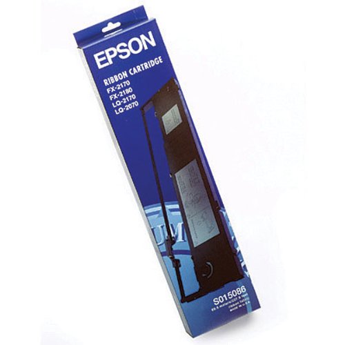 Epson Lq 2070/2080/2170/Fx 2170/2180 Black Fabric Ribbon 12000000 Yield