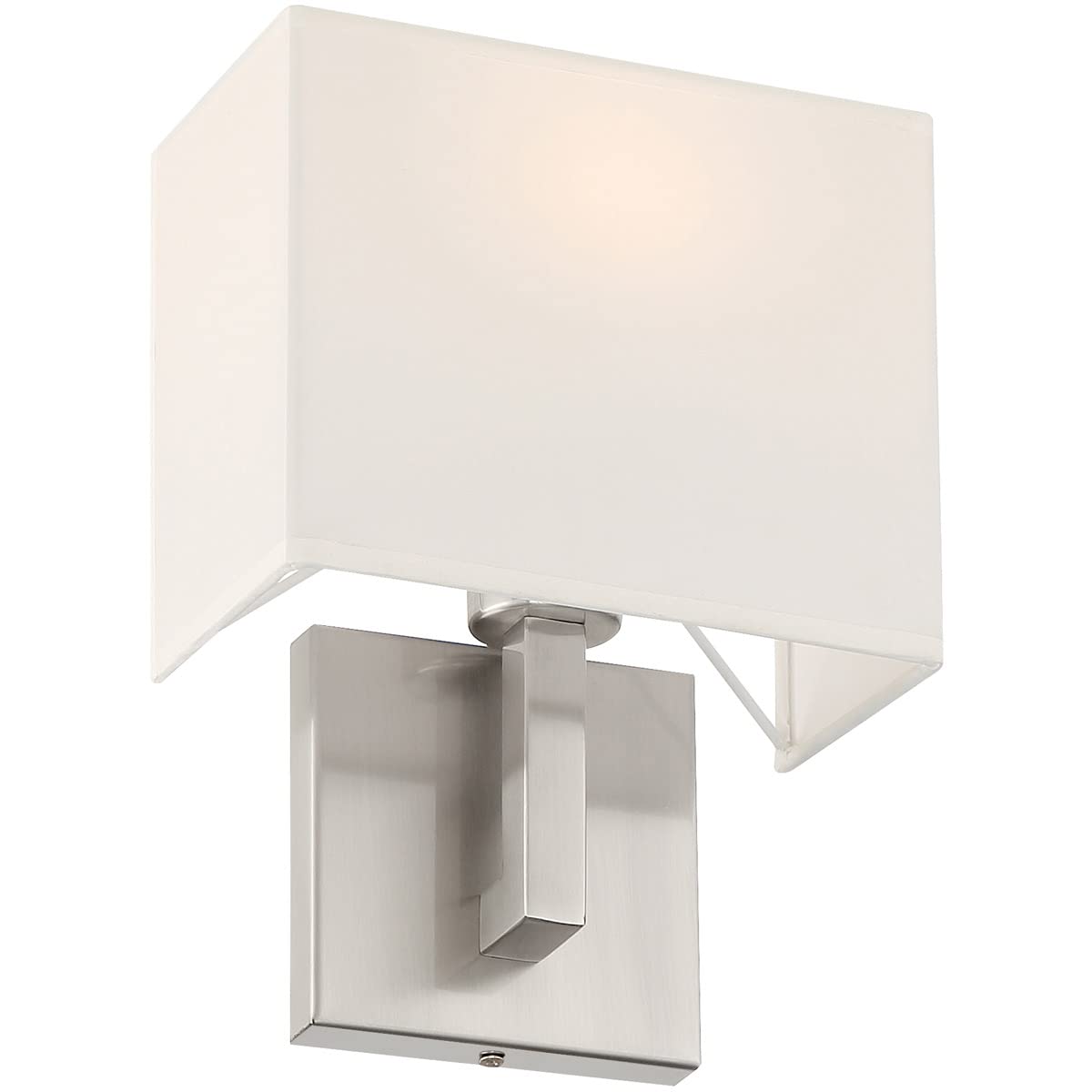 Mid Town 1 Light LED Wall Sconce - Brushed Steel