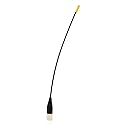 Shure UA700 Omnidirectional Whip Antenna for UR1/UR1M Bodypack Transmitters, UR5 Portable Receiver, P9R/P9RA/P10R Bodypack Receivers, (470-530 MHz)