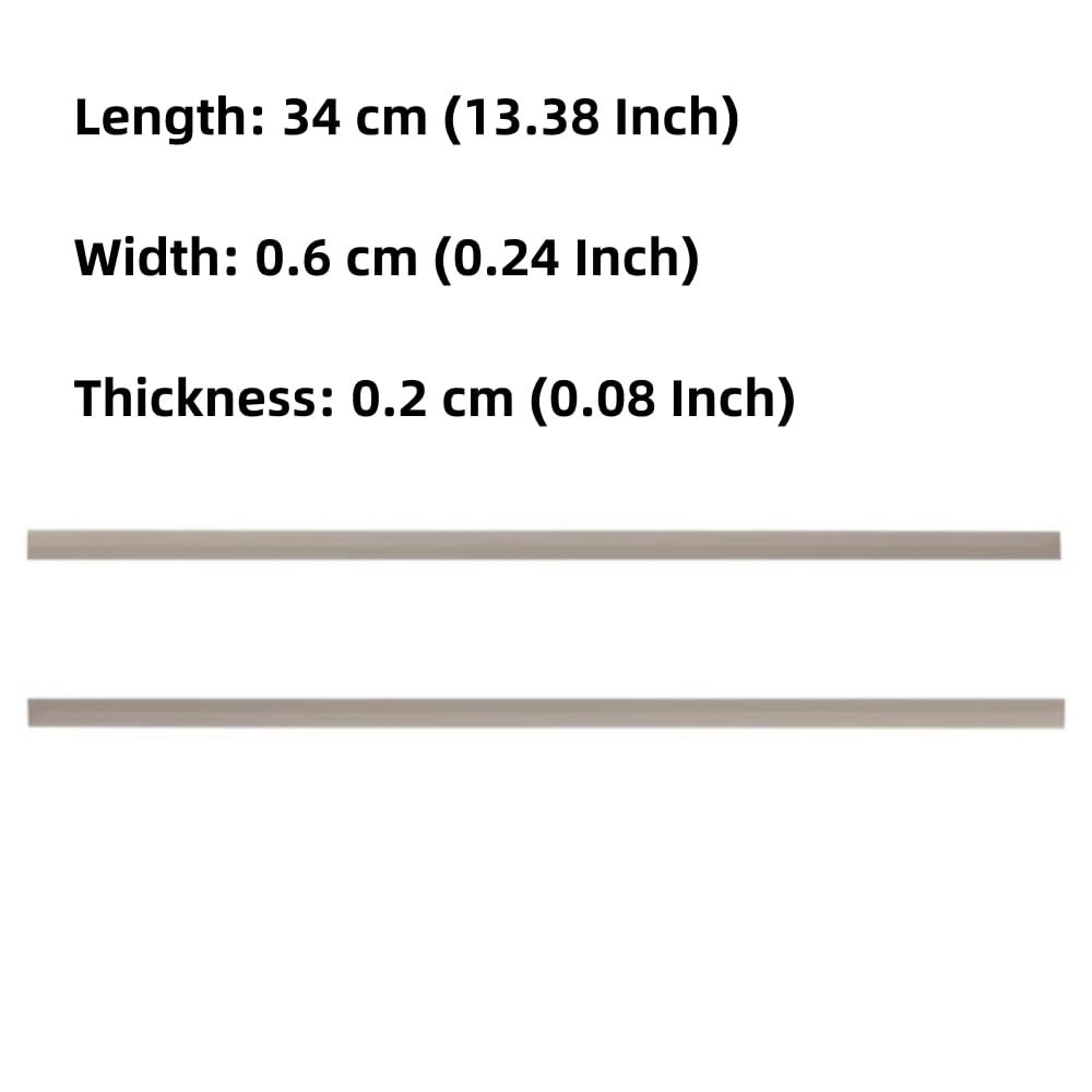 Laptop Rubber Feet Strips Replacement for HP 17-by 17-CA 470-G7 17T-by 17G-CR 17Z-CA 17-BY0035CA Series Bottom Case Rubber Foot Strip (Gold)
