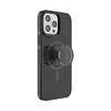 PopSockets iPhone 13 Pro Max Case with Phone Grip and Slide, Wireless Charging Compatible - Black