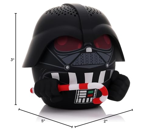 Bitty Boomers Star Wars: Darth Vader (Holiday) - Mini Bluetooth Speaker, Multicolored