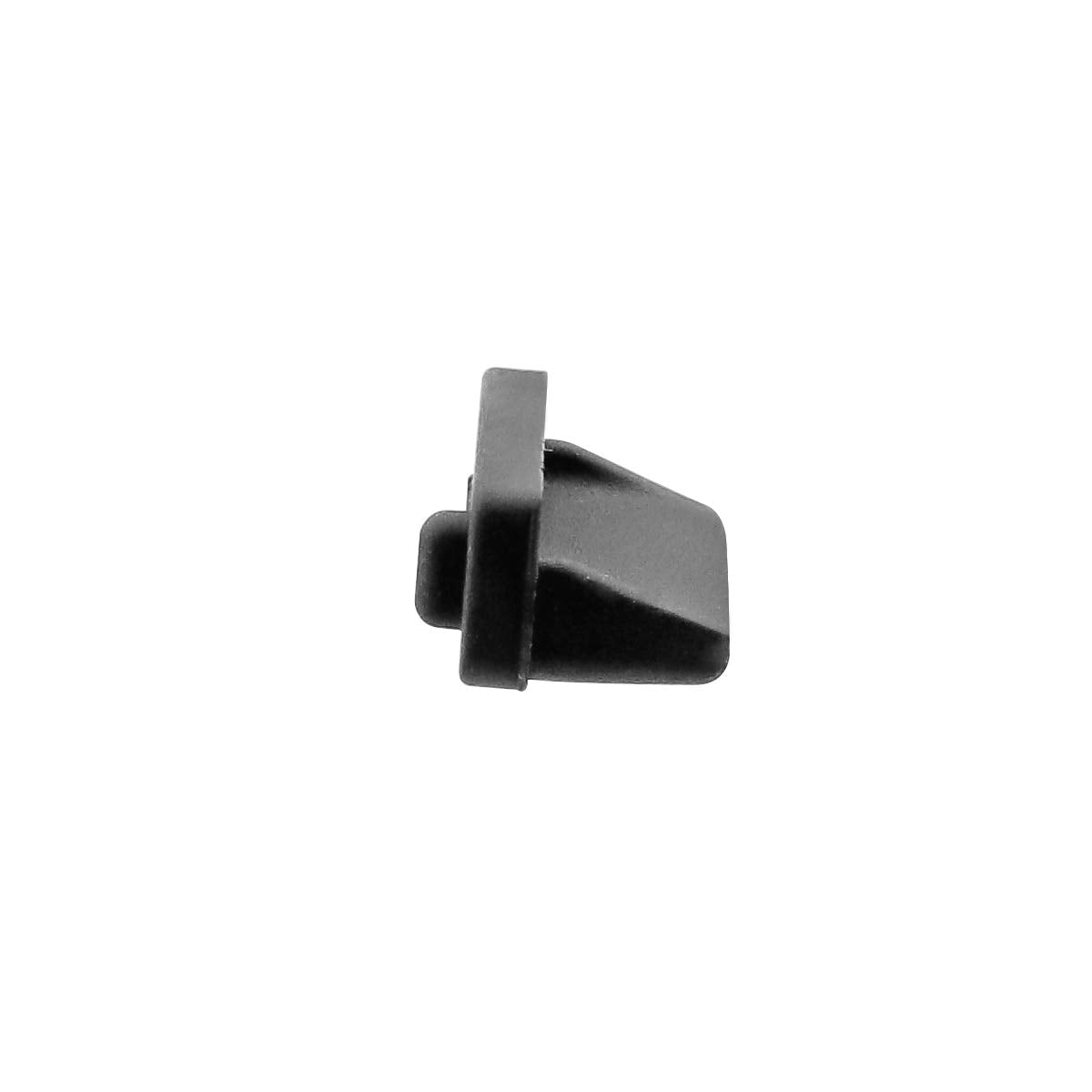 TOPPROS Pack of 20 Silicone USB Port Cover Anti Dust Protector for Female End0.5 x 0.3 x 0.24 inch Black
