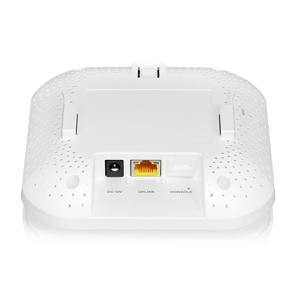Zyxel WiFi 6 AX3000 Wireless Access Point | 2.5GbE | Mesh, MU-MIMO | WPA3-PSK Security | Cloud, App or Direct Management | PoE+ or AC Powered, Adapter