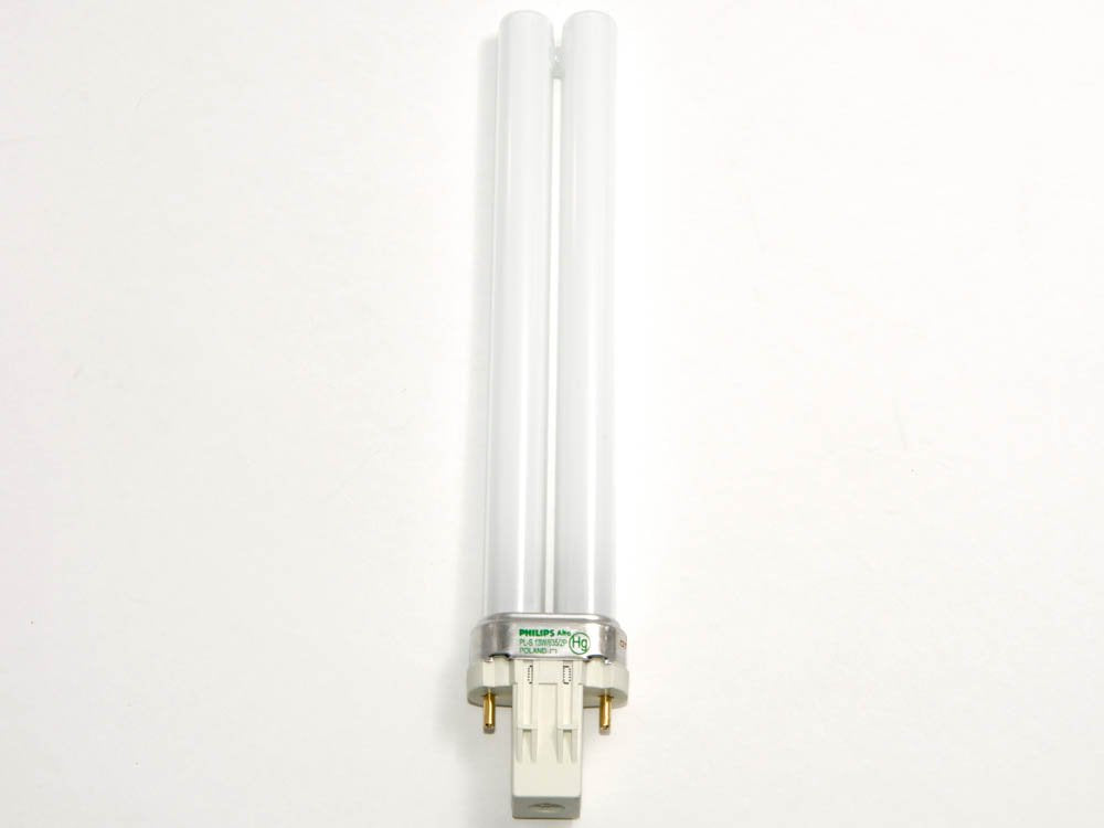 Philips 13W 2 Pin GX23 Neutral White Single Twin Tube CFL Bulb