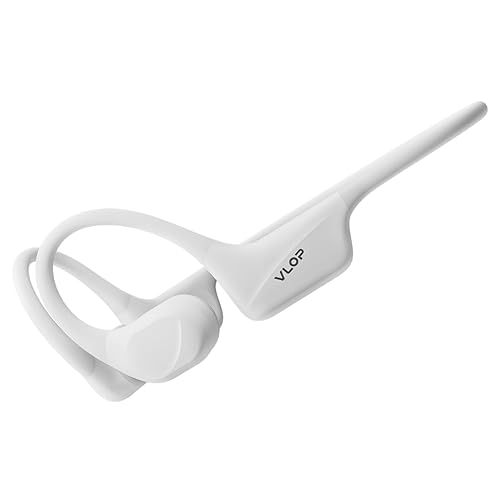 VLOP Bone Conduction Swimming Headphones - IP68 Waterproof, Open-Ear MP3 Headphones with 32GB Memory, Bluetooth 6.0 Wireless Sport Headset for Running