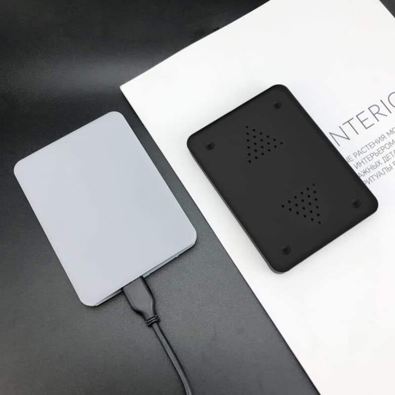 Ferbao Silicone Case Compatible with WD Elements/SE Hard Drive 500G/1T/2T Accessories Soft Silicone Cover Protective Sleeve (Black)