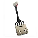 Zahara AC DC Power Jack Charging Port Cable Harness Replacement for Lenovo Yoga 730-15IWL 81JS005BUS 730-15IKB 15.6" 81CU 81CU0009US 81CU000BUS