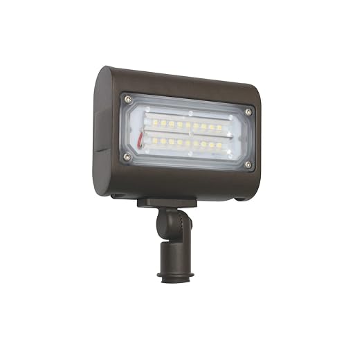 Straits LED Landscape Flood Security Light | 1663LM (15W) | 5000K Knuckle Mount Outdoor Light | Alternative to 50W Metal Halide | 5 Yr Warranty