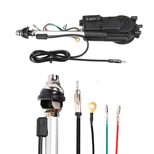 WJSKDQ Universal 12V Car Automatic Antenna Kit Amplifier Retractable Car Radio Antenna Accessories