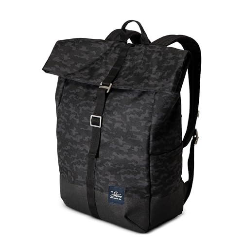 Skyway Luggage Rainier Rolltop Commuter Casual Daypack for Work or Hiking, Eco-Friendly, Made of 100% rPET Travel Laptop Bag for Women & Men, 20L