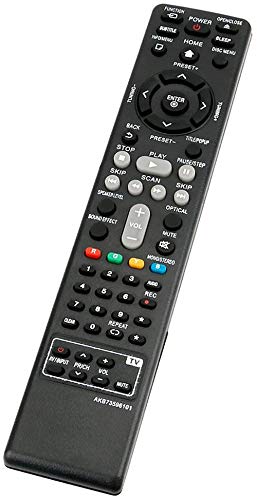 New AKB73596101 sub AKB73596102 Remote Control Replacement for LG Home Theater System BH6220S BH6240S Bh6340H BH6520TW BH6720S BH6820SW
