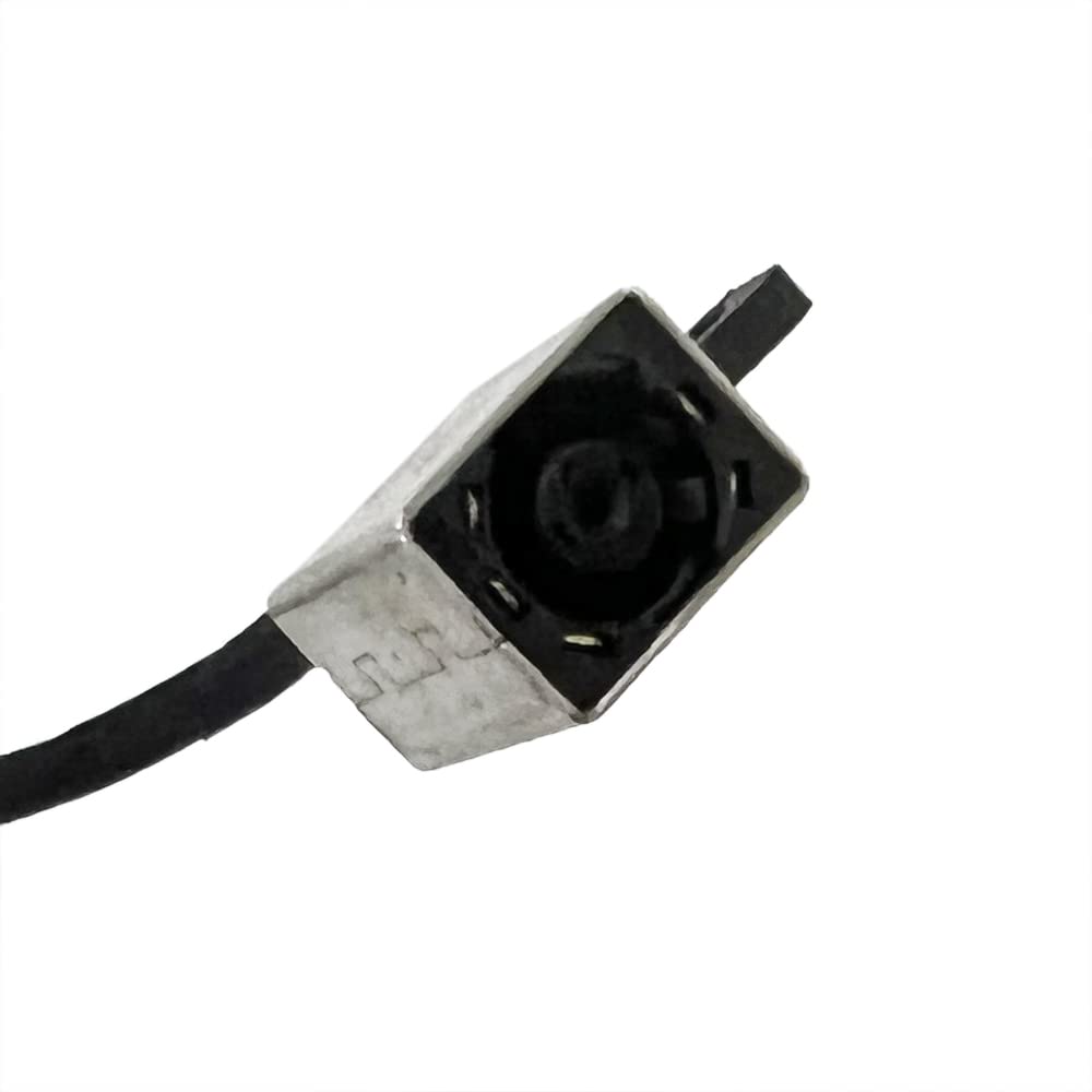 HSSDTECH DC Jack Power Cable Charging Port Harness Replacement for DELL 3558 3451 3452 3551 3558 3552 Inspiron 5100 ?450.03006.0001 0RYX4J (17.5CM)