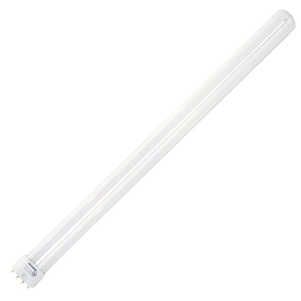 (Case of 10) SYLVANIA 20581 - FT36DL/830/ECO - 36 Watt CFL Light Bulb - Compact Fluorescent - 4 Pin 2G11 Base - 3000K -