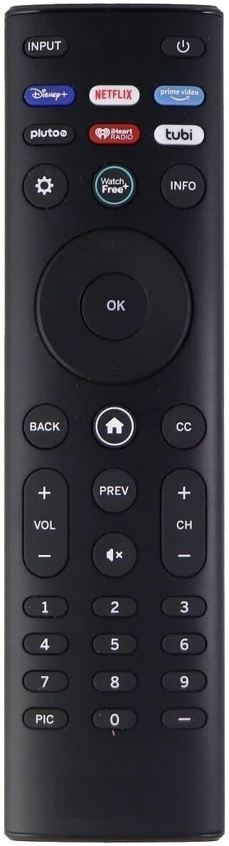 Amtone XRT140 Universal Remote Control for All VIZIO Smart TVs with Netflix Disney+ Pluto Tubi Iheart Apps