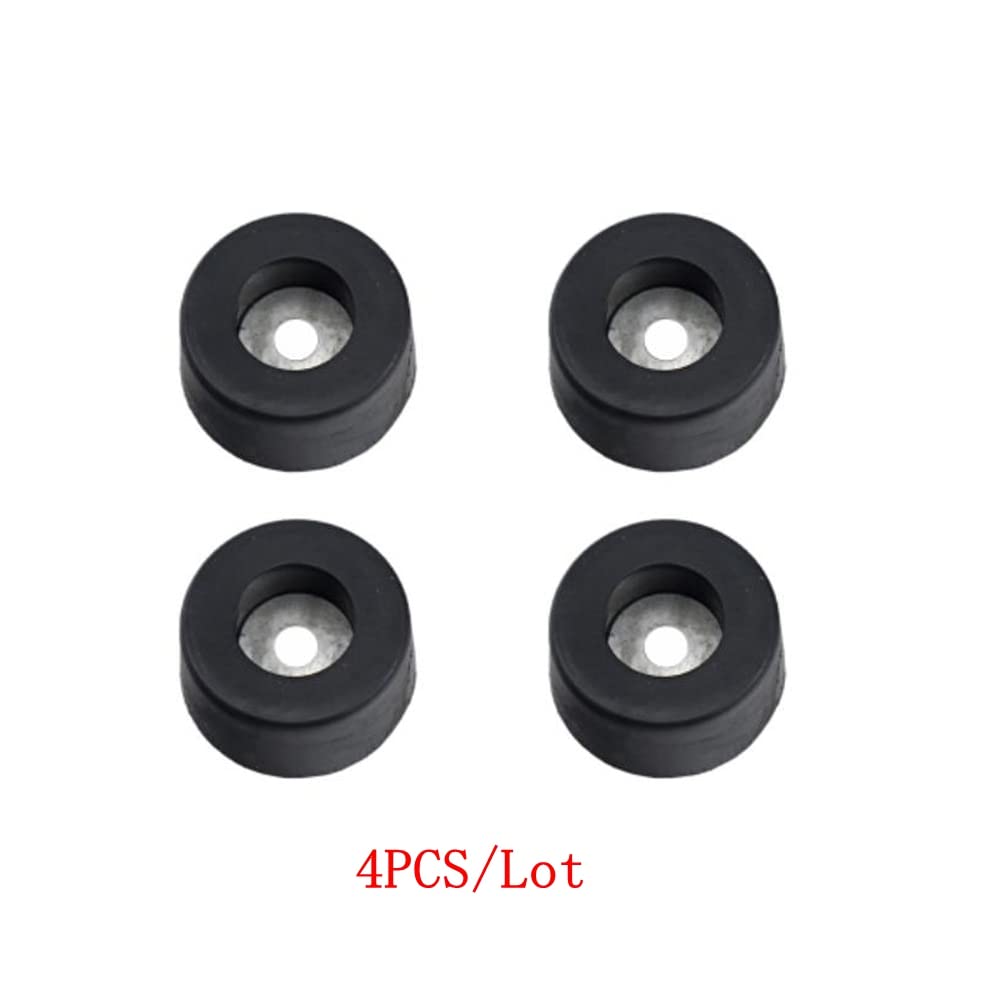 KROYWACHS DJ Speaker Cabinet Rubber Feet for Speaker Cabinets and Flight Case? Repair Kit Accessories Woofer 4PCS 38x19mm for Home Theater Karaoke