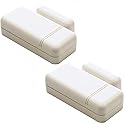 Qolsys DW Mini-S (2-Pack) Wireless Contact Sensor for Windows & Doors - S-Line Encrypted 319.5 MHz - Window Alarm Sensor for Smart Home - Create