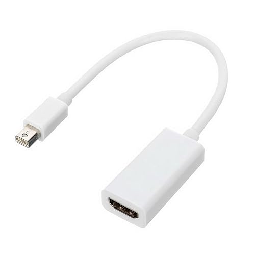 chenyang Mini Displayport Port to HDMI Female Adapter Cable with Audio Video for 2011 2012 2013 2014 2015 Laptop