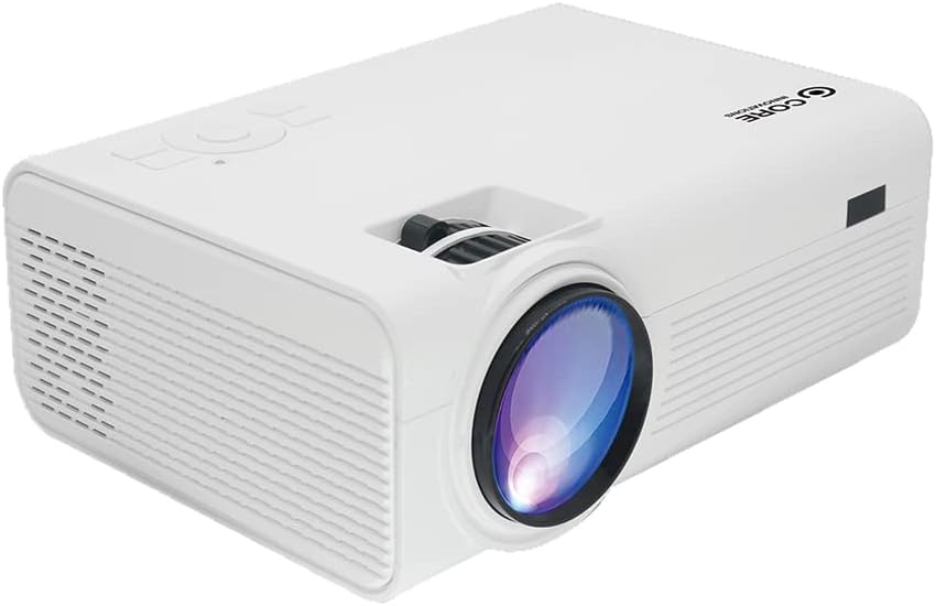 Core Innovations 150" LCD Home Theater Projector (White)