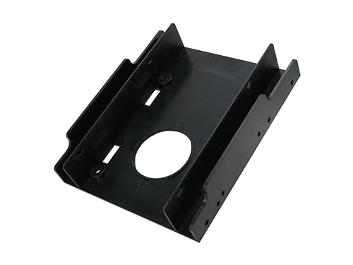 BYTECC BRACKET-35225 2.5" HDD/SSD Mounting Kit for 3.5" Drive Bay or Enclosure, Includes Screws, Converter