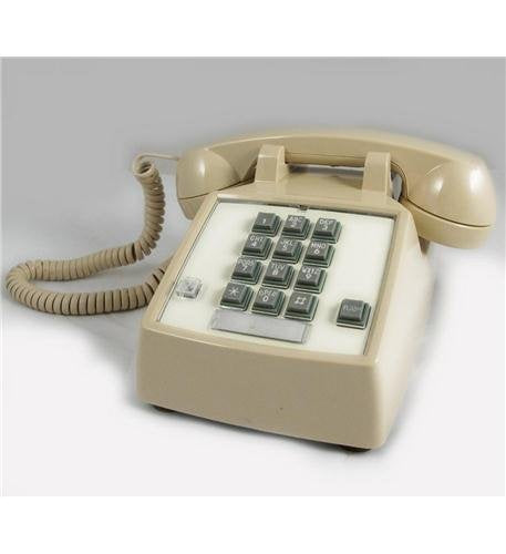 Cortelco 250044-VBA-27F Desk w/Flash/Message Ash