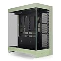 CTE E550 TG Matcha Green Mid Tower ATX Case; 3 Tempered Glass Panels; Hidden-Connector Motherboard Support; Three-Way VGA Installations; Dual Chamber