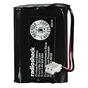 RadioShack 3.6V/600mAh Ni-MH Cordless Phone Battery 3 x AAA Size for GE RCA & Clarity Phones