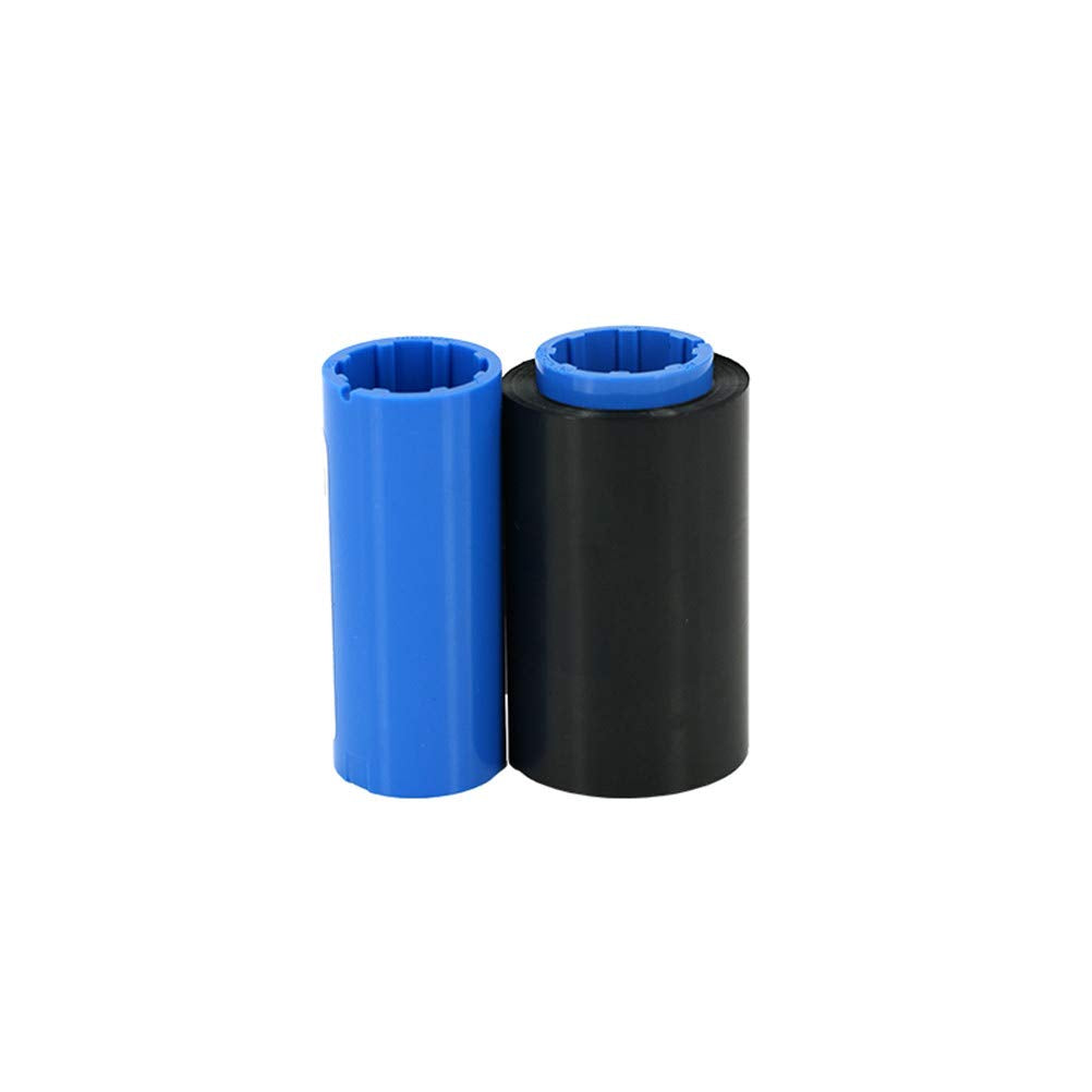 800015-101 Black Monochrome Ribbon for Zebra P330i P420i P430i Card Printers, 1000 Prints