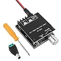 EPLZON 100W+100W Bluetooth Amplifier Board DC 5-24V BT and AUX Inputs 2.0 Channel Stereo AMP Board Audio Power Amplifier Module for DIY Wireless
