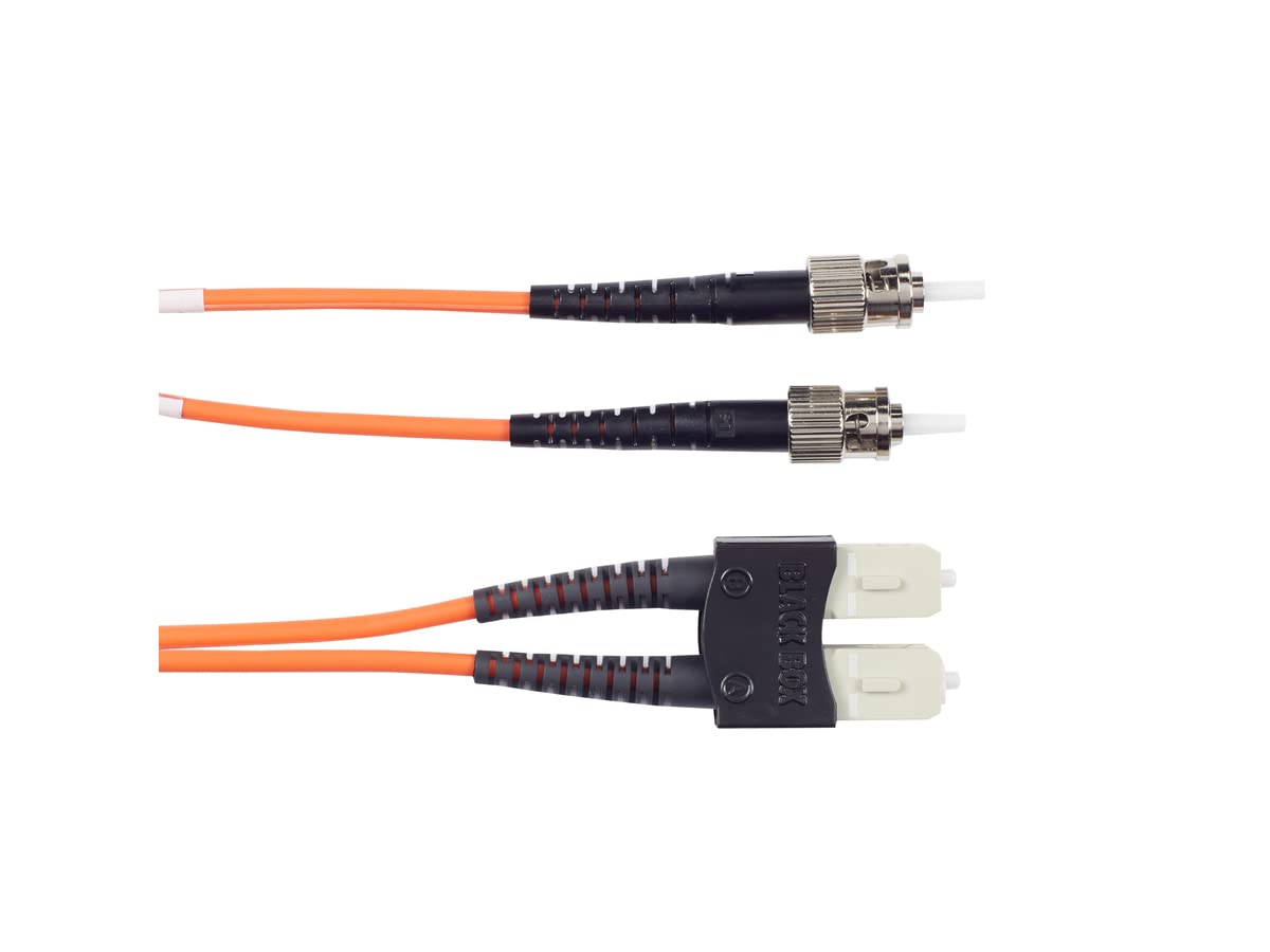 Black Box Corporation 1M (3.2FT) STSC OR OM1 MM FIBERPATCH Cable INDR Zip OFNR