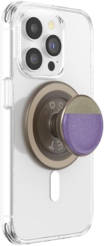 PopSockets Phone Grip for MagSafe, Magnetic Holder, Phone Stand - Lavender
