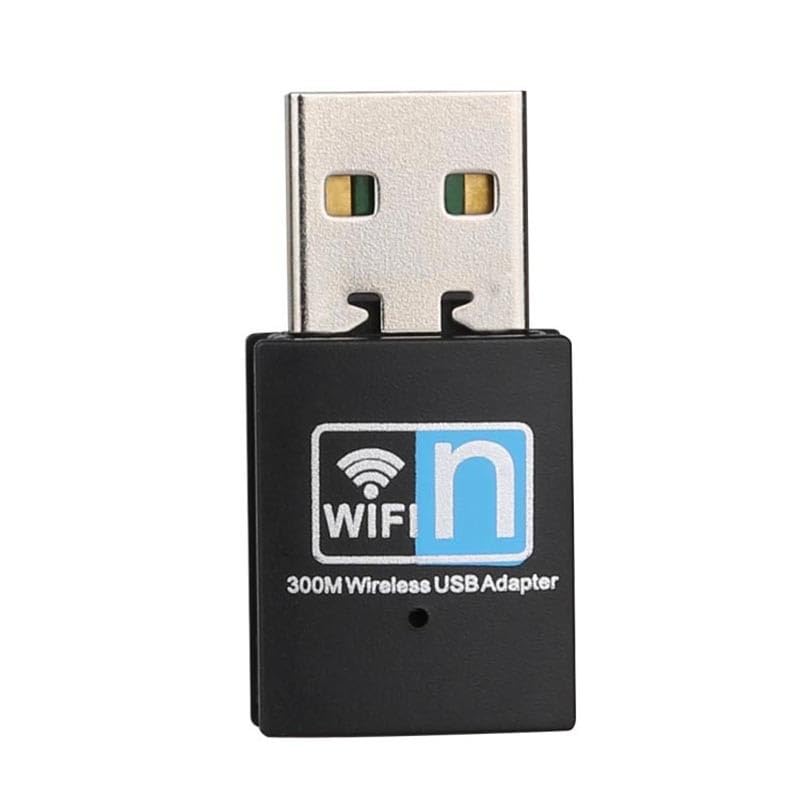 300Mbps USB WiFi Adapter, Wireless LAN Network Card Adapter Stick USB 2.0 Dongle for Desktop Laptop PC Windows 10 8 7 XP MAC OS (Plug-and-Play