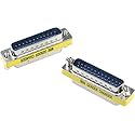 MEIRIYFA DB25 25 Pin Gender Changer D-SUB 25Pin Coupler Serial Cable Gender Changer RS232 VGA Adapter Connetor for Applications Pack of 2 (Male…