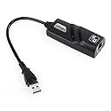 USB 3.0 Gigabit Ethernet LAN RJ45 10/100/1000Mbps Network Adapter for Windows PC Mac