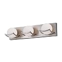 Patriot Lighting Trevor Satin Nickel 3-Light Vanity Light