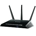 NETGEAR Nighthawk Smart Wi-Fi Router (R7000-100NAS) - AC1900 Wireless Speed (Up to 1900 Mbps) | Up to 1800 Sq Ft Coverage & 30 Devices | 4 x 1G