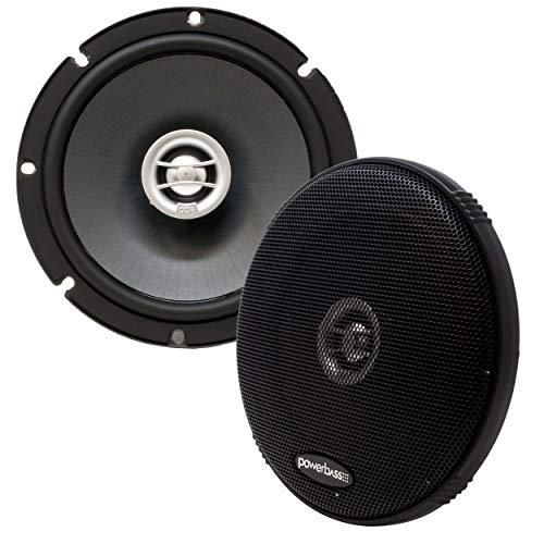 PowerBass OE-652-6.5" Coaxial Speakers 2-Ohm - Pair