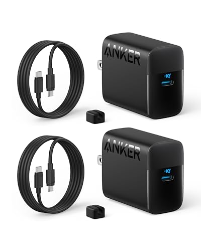 Anker 45W USB C Charger Block, Type C Charger Fast Charging for iPhone 17/16 Series, Phone Charger with USB-C Cable for iPad, Galaxy S24 Ultra