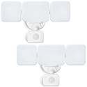 EMANER Outdoor Floodlights for House, Motion Activated AUTO On, No Movement AUTO Off, 280W Equiv. 5000K, Dusk to Dawn Motion Sensor Security Light