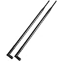 1.3ft 2x 10dBi WiFi Bluetooth Antenna 2.4GHz/5GHz/5.8GHz Tri-Band Omni Directional Antenna RP-SMA Male Long Range for Wireless Wi-Fi Router Network