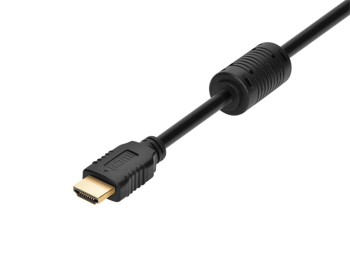 Monoprice 6ft 28AWG High Speed HDMI to DVI Adapter Cable w / Ferrite Cores - Black